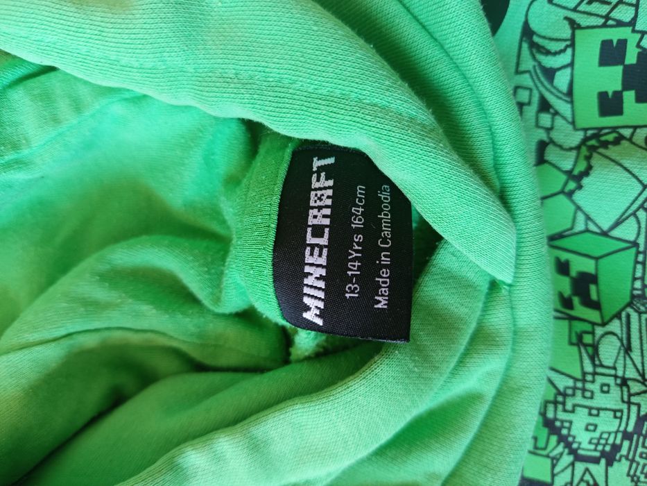 Minecraft creeper hoodie
