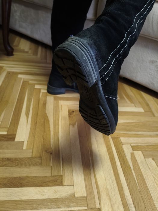 Зимни ботуши над коляното регулируеми