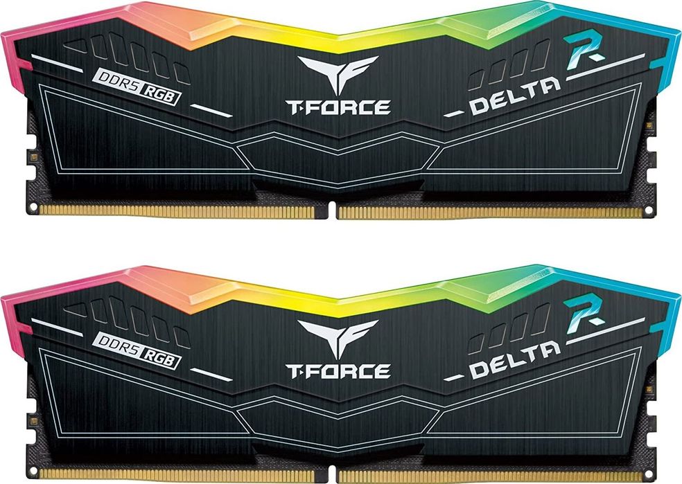 DDR5 64GB (2x32GB) T-FORCE DELTA RGB 6000Mhz. Новыe