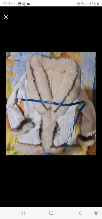 Кожух от естествена кожа