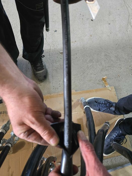 Furtun Hidraulic Sumitomo Riko 3/8" - 1.5m - 70 Bar - NOU - Sertizat Fabrica