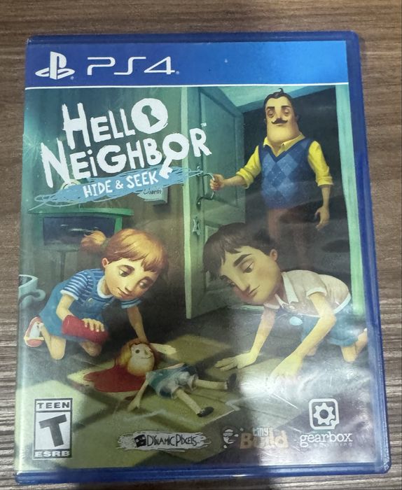 Игра на ps4 playstation 4 Hello neighbor hide and seek