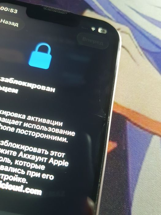 заблокирован iPhone 13/128/100