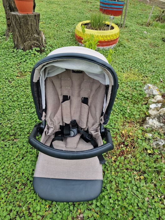 Бебешка количка 3в1 Peg Perego BOOK PLUS Modular Elite Luxe Beige 2017
