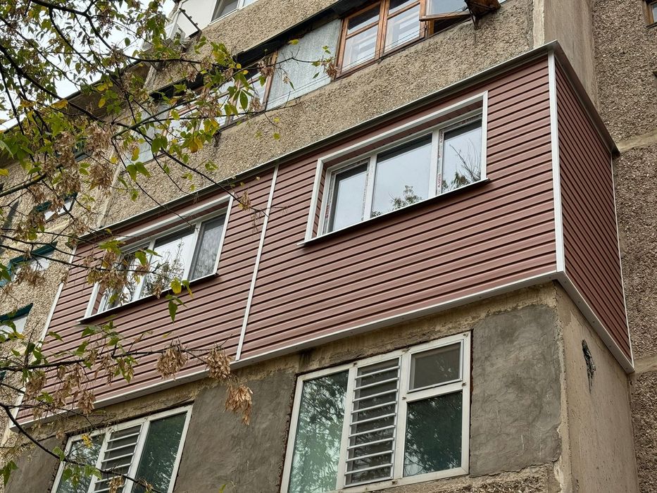 Обшивка балкона и лоджии