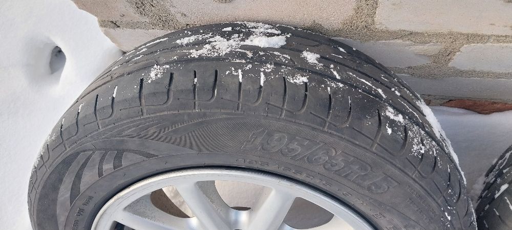 Колёса всборе Ауди Б4 R15 4×108