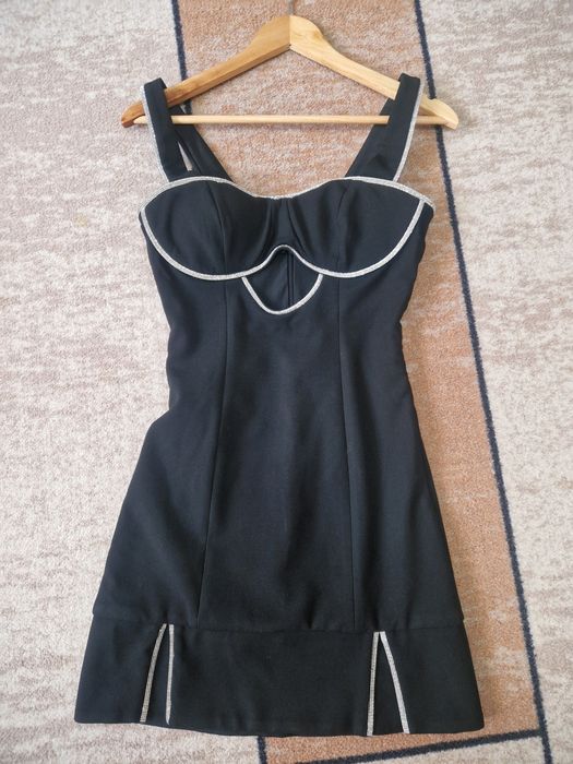 Alessa Evening Flow Black рокля