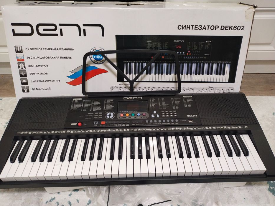 синтезатор DENN Dek602 Телевизор  ARG /LD40A6500