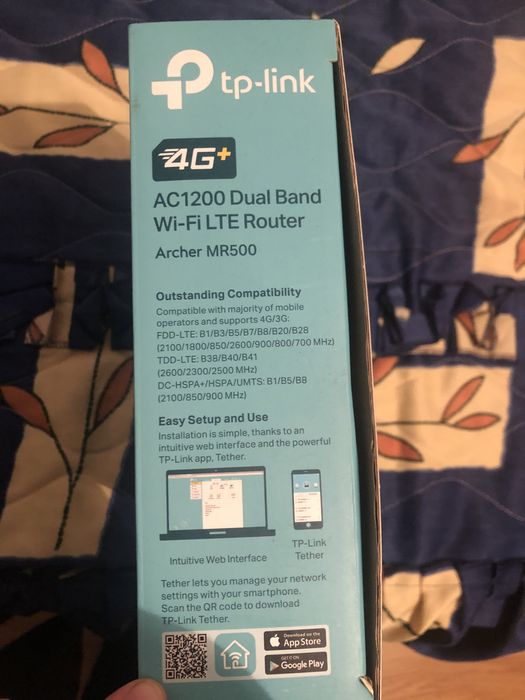 Ruter Tp-link Ac1200 Dual Band Wi-Fi LTE Router