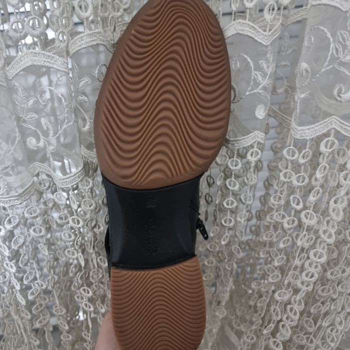 Кожаные сапоги 40 размера