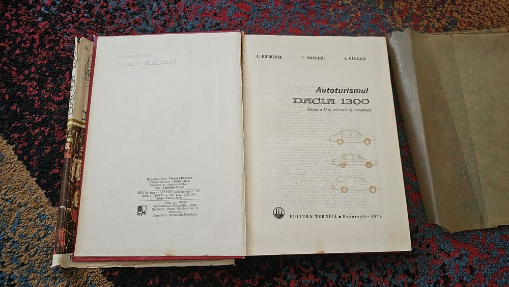 Manual întreținere DACIA 1300