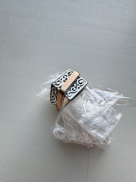 Мужское серебряное кольцо