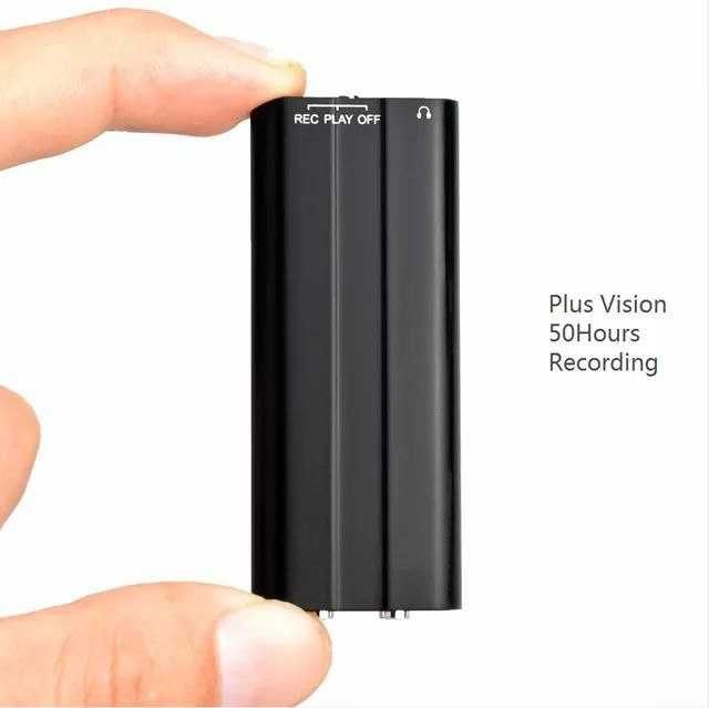 Mini diktofon-Мини диктофон-55 / 60-соатгача тўхтовсиз ёзади 8-гб