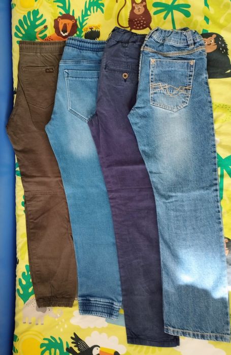 Комплект  панталони и дънки 152см