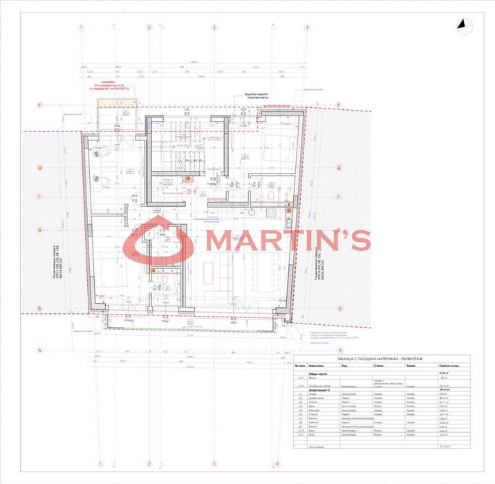4-стаен в София-Оборище площ 185 цена 2000