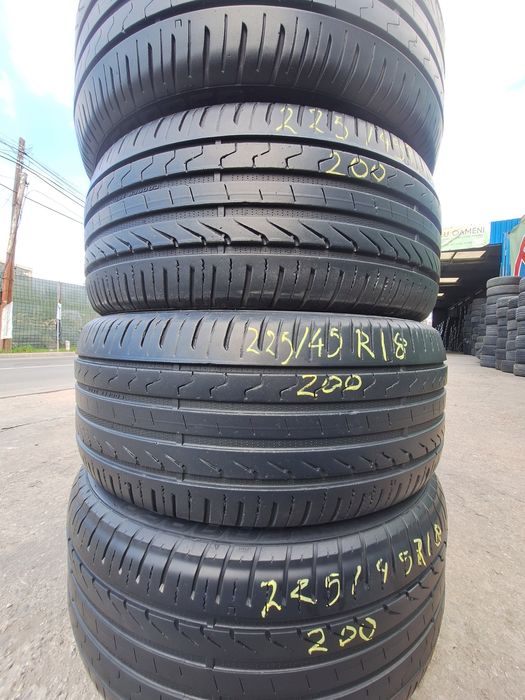 Vând 4 anvelope vara 225/45r18 dot 2022  Cooper