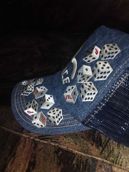 EVISU x Palace Denim Mesh Cap