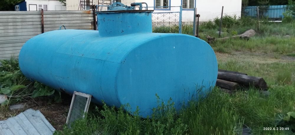 Бочка для воды металлическая