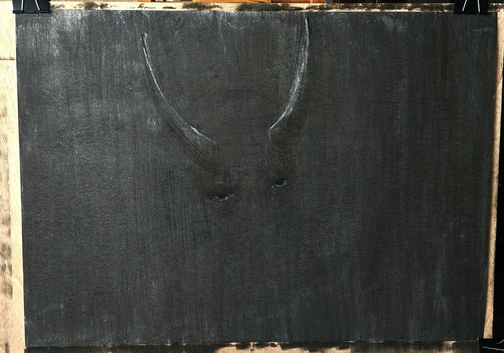 Desen grafică 50/70 Diavol