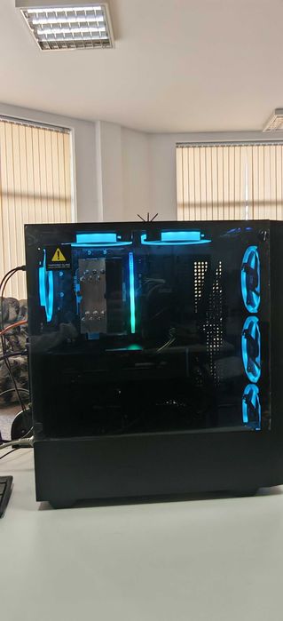 Продавам Геймърско PC Ryzen 5 5500/16Gb 3600Mhz/512GB SSD WD + 1000Gb HDD WD Black/RTX 3060TI/Гаранция