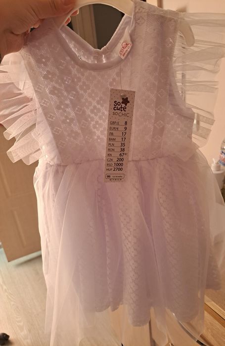 Рокли за момиче 86/92/3години