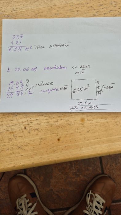 Vând teren în Comuna Vidra ( Berceni )