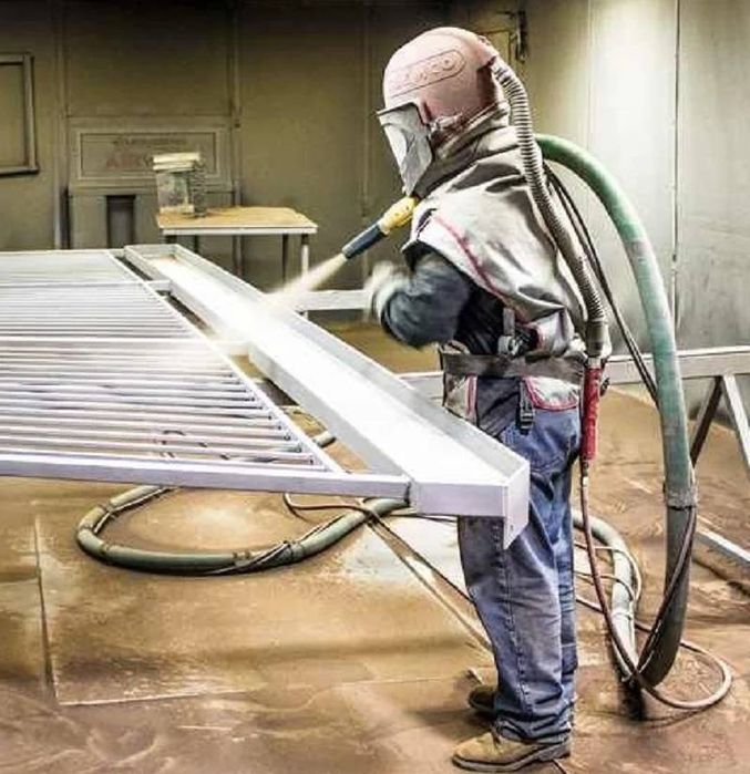 Пескоструйные и покрасочные работы