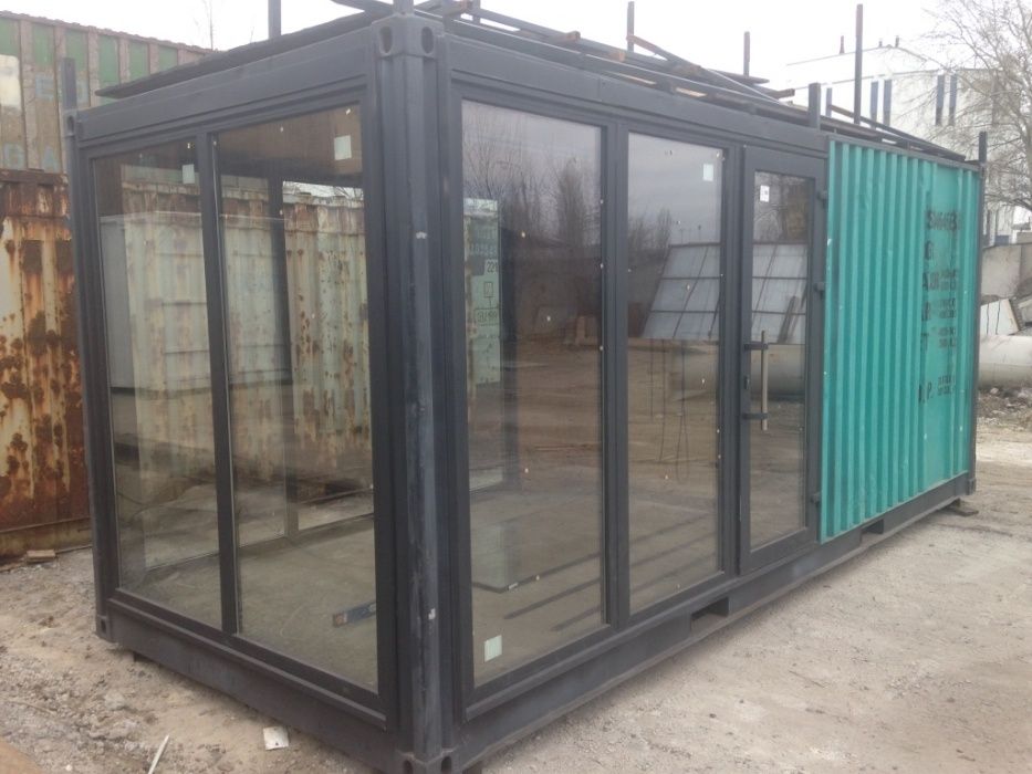 магазин из морского контейнера, отдел продаж, офис, кофейни, автосерви