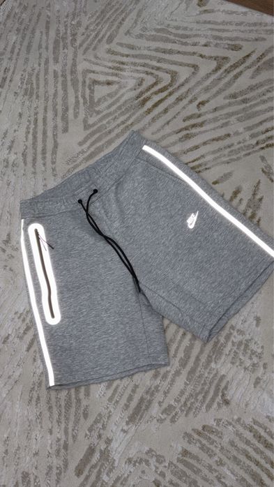 nike tech fleece reflective shorts.
