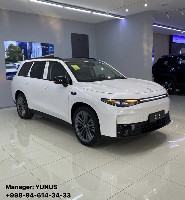 Leapmotor C16 580KM Elektr Dop opsiya 2025 3 yil kafolat +RUSFIKATSA