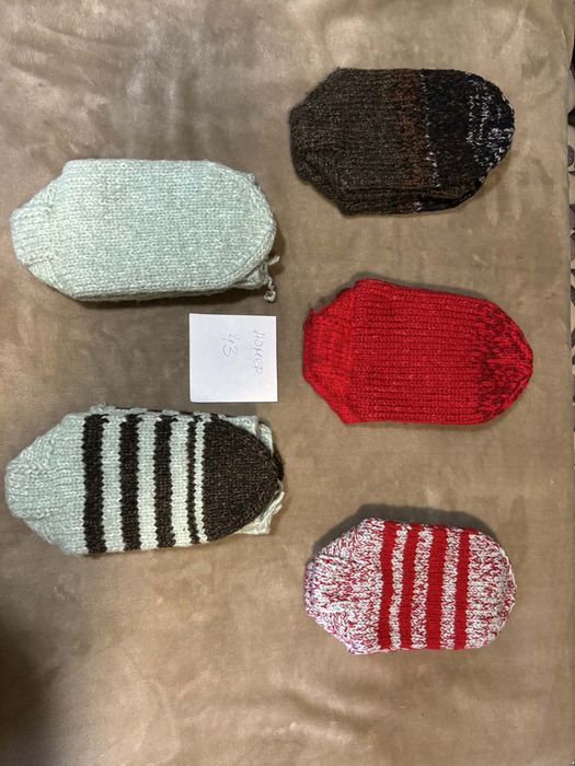 Плетени вълнени чорапи