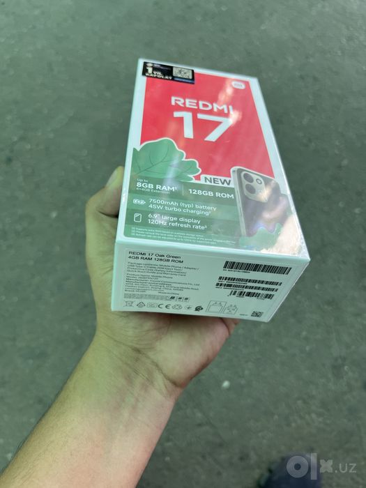 Redmi 17 yengi pochka srochna sotiladi
