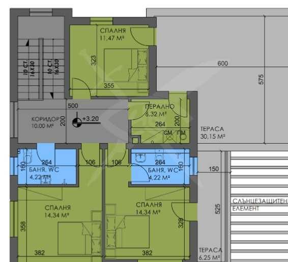 Двуетажна къща в с.Първенец  523-18411