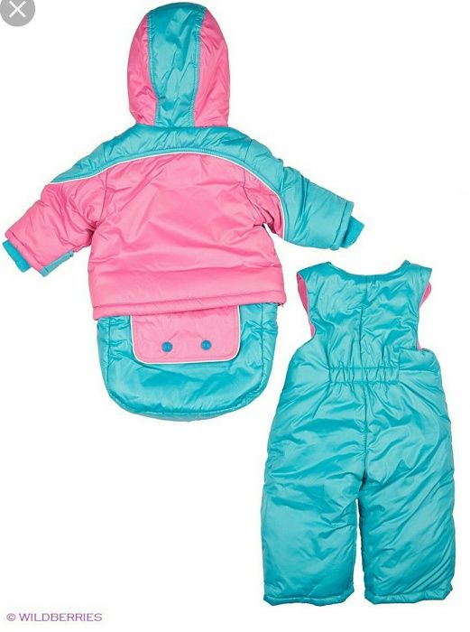 Зима, комбинезон-трансформер