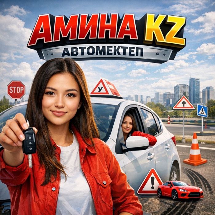 Сертификат автошколы в городе Алматы за 55 дней. Район Тастақ