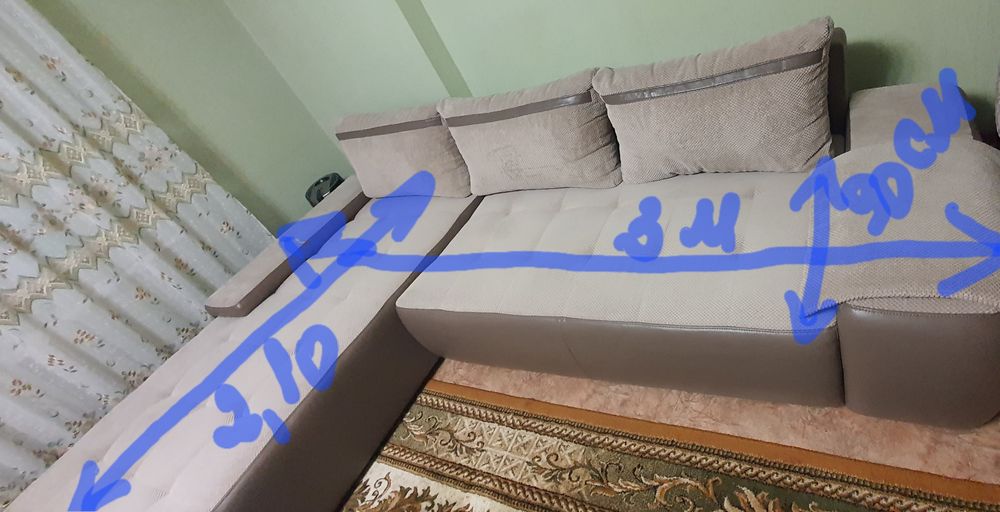 Диван угловой для гостиной