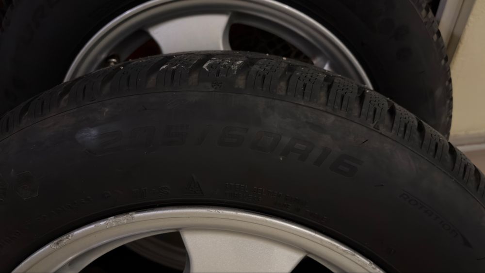 16ки джанти за Мерцедес със зимни гуми Falken 205/60/16