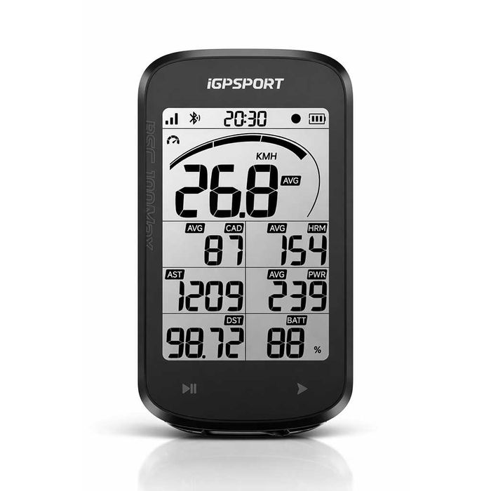 GPS вело компютър IGPSPORT BSC-100 MAX, Дисплей: 3.0", до 40 часа работа, Тегло: 68 г