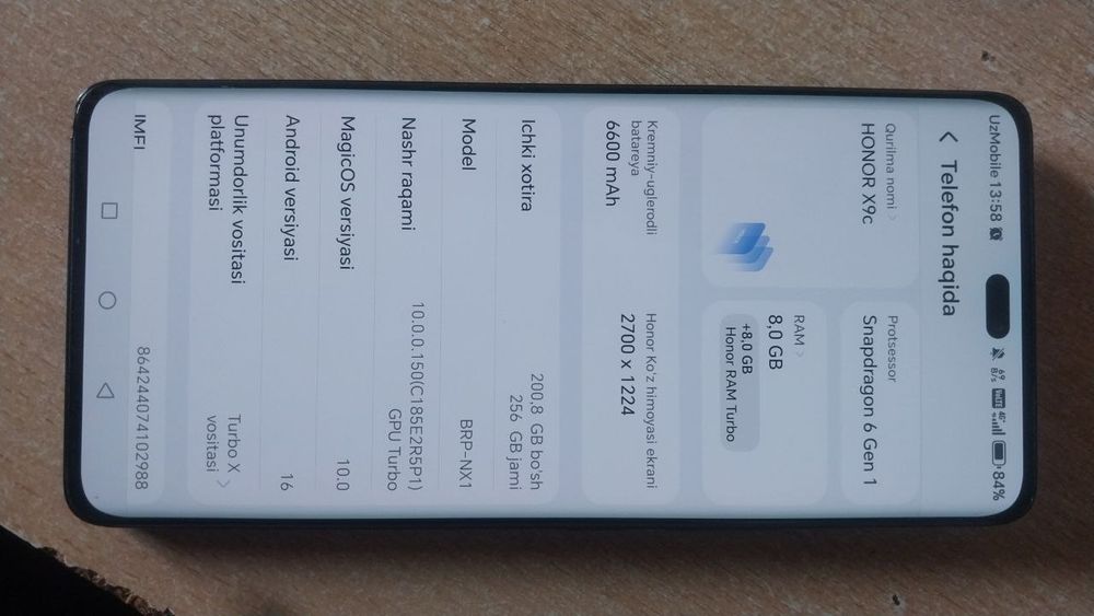 Honor X9C 5g 8/256