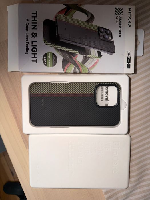 Оригинален калъф pitaka за iPhone 15 Pro Max