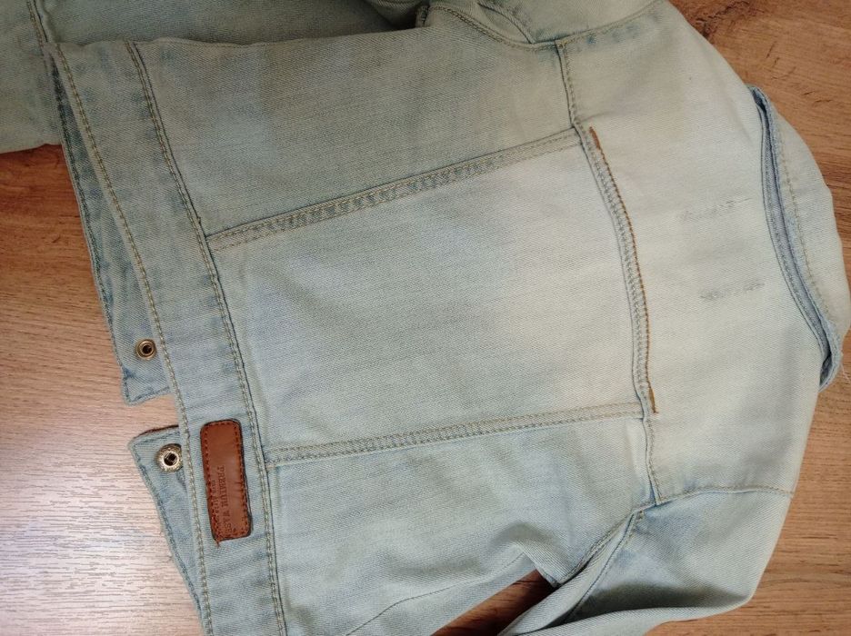 Джинсовая куртка  Джинсовые кюлоты Zara