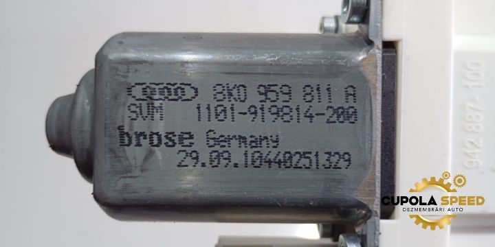 Motoras macara stanga spate 8K0959811A Audi A4 allroad B8/8K [2009 -