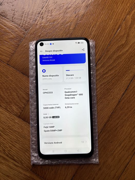 Oppo A96 de 128 Gb Dual Black