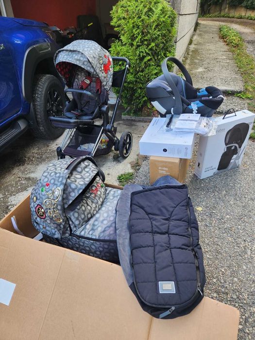 Cybex 4 e priam rebellious детска количка , бебешка количка
