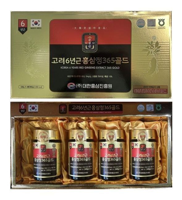 Koreya premium qizil jenshen - 6 yillik (gold 365)