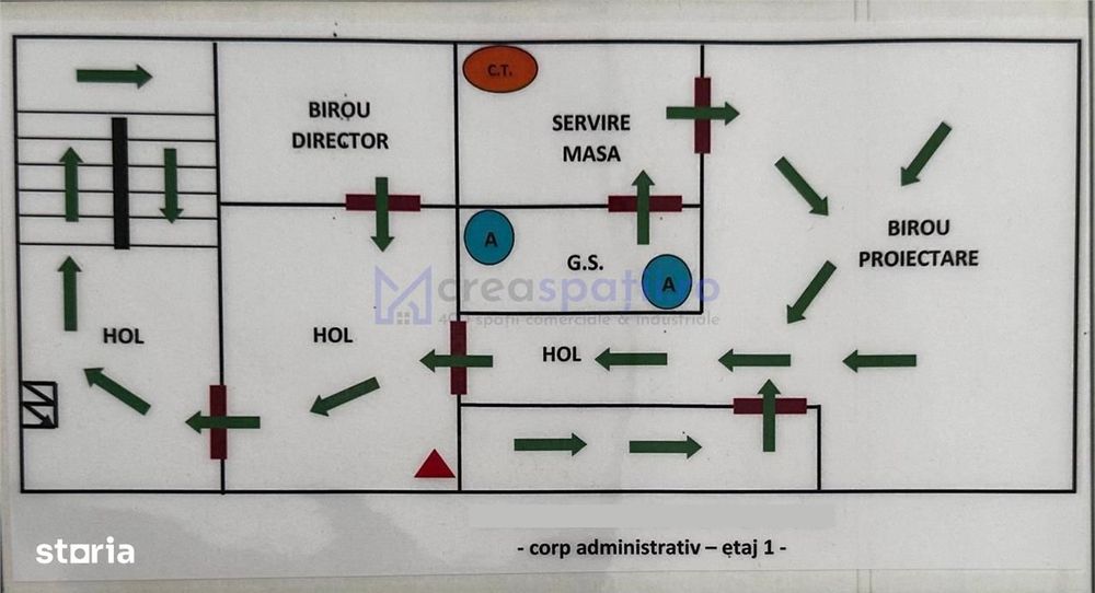 Spatii comerciale birouri Calea Chisinaului Leroy de la 67mp la 500mp