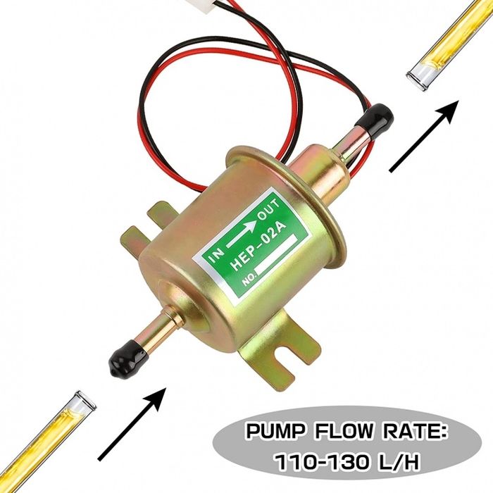 12V Електрическа външна горивоподкачваща помпа за ниско налягане