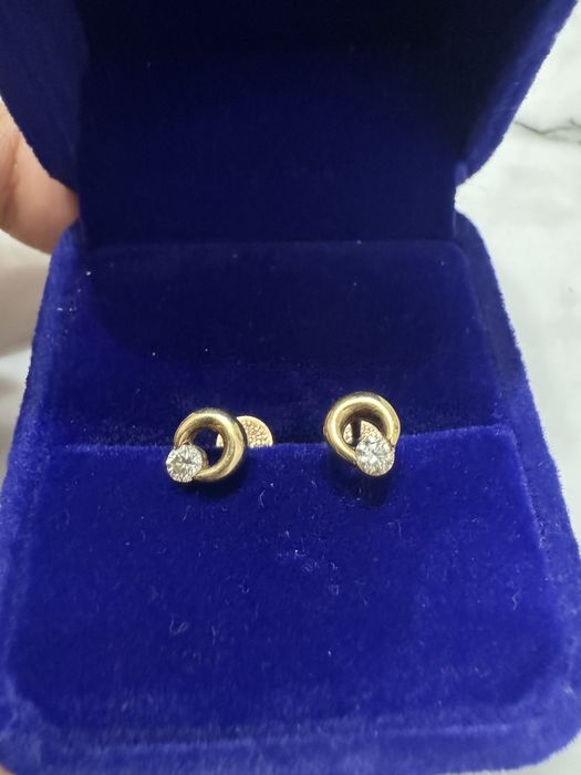Серьги с бриллиантами