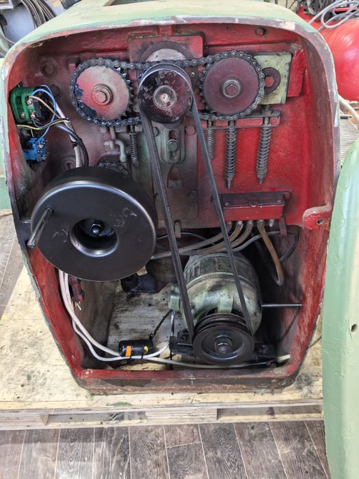 Щрайхмус на 400 мм монофазн тежка серия 3 ножа вис 200 мм