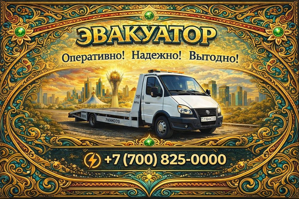 Эвакуатор Астана Круглосуточно